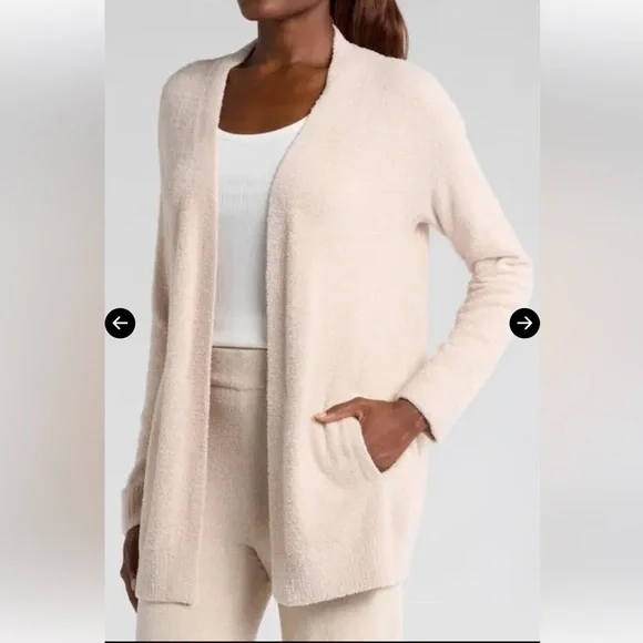 Barefoot Dreams Cozychic Ulta Lite Open Front Cardigan - Picture 2 of 11